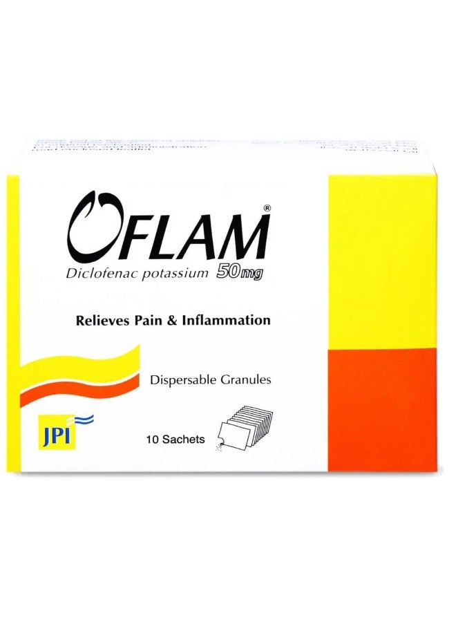 Oflam 50 MG Sachet 10 Pcs - Image 2
